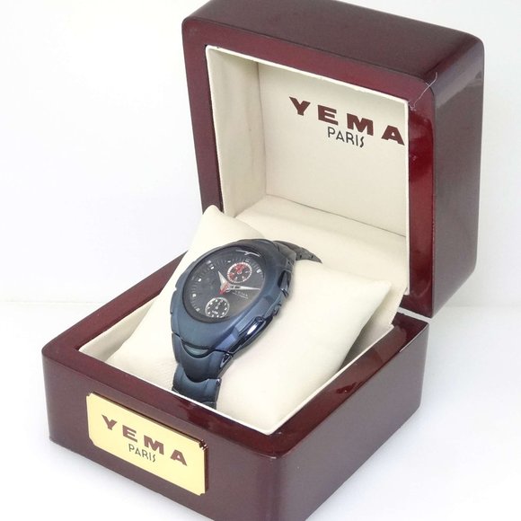 YEMA BY SEIKO YM825 RALLYGRAF CHRONOGRAPH WATCH - LIMITED EDITION - NEW IN BOX - Picture 2 of 6